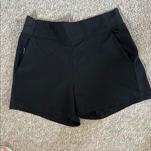 Athleta Black Athletic Shorts Sleek Design